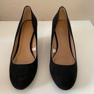 A New Day Womens Wedge Sandals, Black, Size 6, New without tags